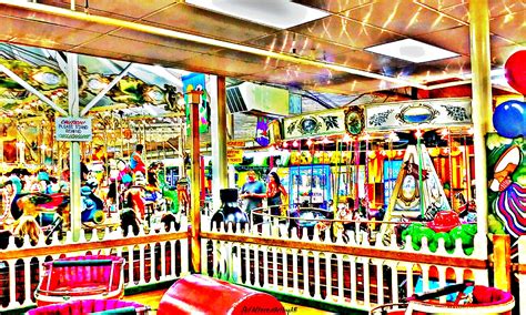 Ocean City Maryland Amusement Park Boardwalk 022022