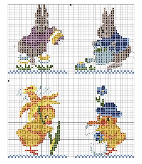 An ostern wird es richtig bunt. 300 besten kreuzstich ostern Bilder auf Pinterest ...