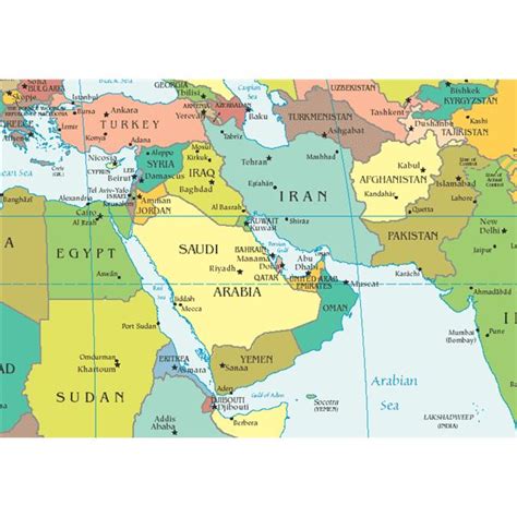 Palestine consists of the areas and persons under the control of the palestinian authority in the west bank and gaza strip. Facts About Capitals of the Middle East Countries