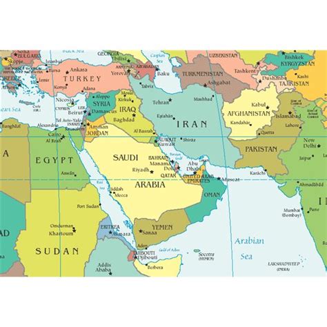 The middle east is a geographical region that, to many people in the united states, refers to the arabian peninsula and lands bordering the easternmost part of countries that reside in this definition of the middle east include: Facts About Capitals of the Middle East Countries