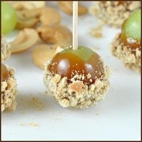 Caramel Apple Grapes Wpeanuts Just A Pinch Recipes
