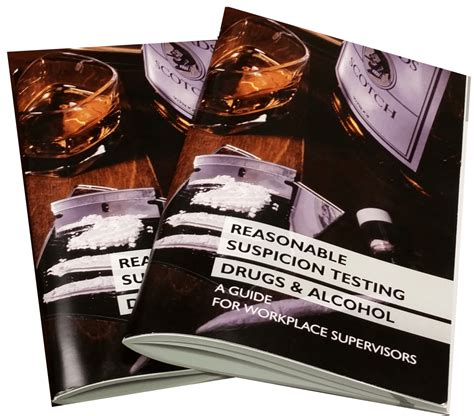 Reasonable Suspicion Testing Drugs And Alcohol A Guide For Workplace Supervisors National
