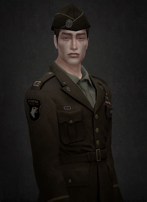 Sims 4 Army Uniform Cc