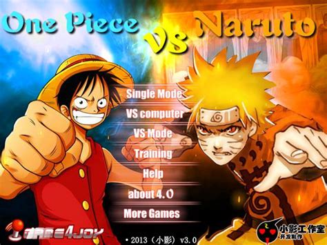 One Piece Vs Naruto 30 Game