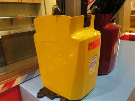Heinz Tomato Ketchup And Yellow Mustard Dispensers