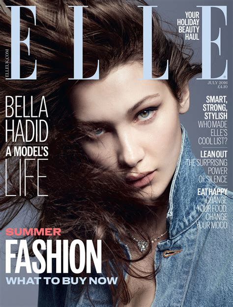 must read bella hadid lands another elle cover kate moss to design for equipment fashionista