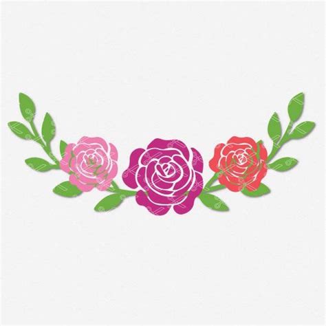 Flower Svg Dxf Png Cut Files