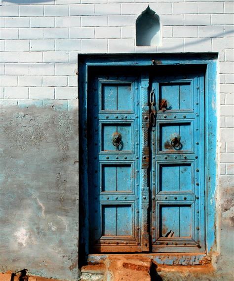 When deciding on any colours, furnishings or finishes, you. Old House Door at Gokuldham, Mathura, India. * | Rustic ...