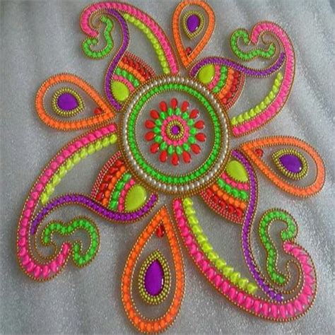 Handmade Acrylic Rangoli Vibha Creation Pune Maharashtra