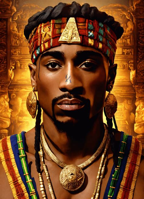 Lexica Tupac Shakur As A Powerful Ancient Inca King 8k Unreal Render