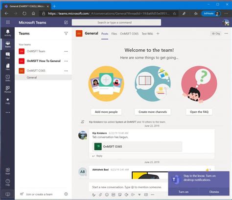 Check spelling or type a new query. How to open multiple Microsoft Teams channels in separate ...