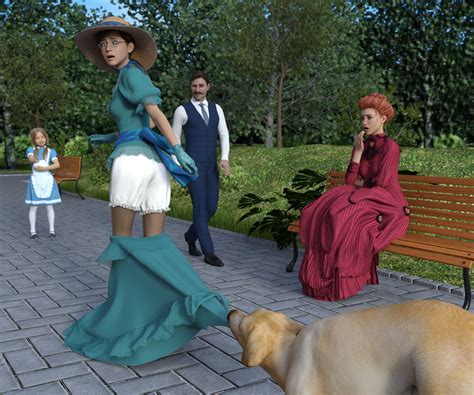 Victorian Lauren EUF blue dress by Bio571 on DeviantArt