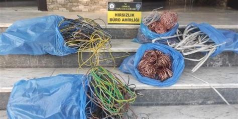 Çaldığı 20 Bin Liralık Kablo Ile Yakalandı Karadeniz Gazetesi