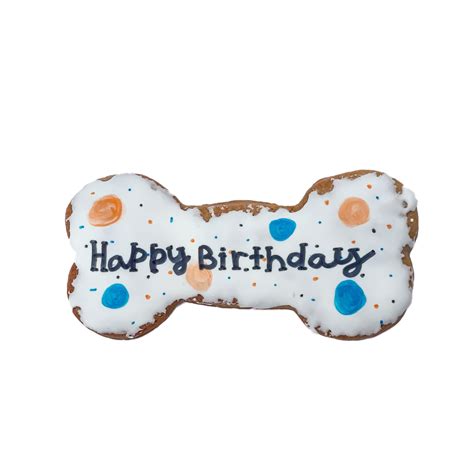 Happy Birthday Jumbo Dog Cookie Paws Kc