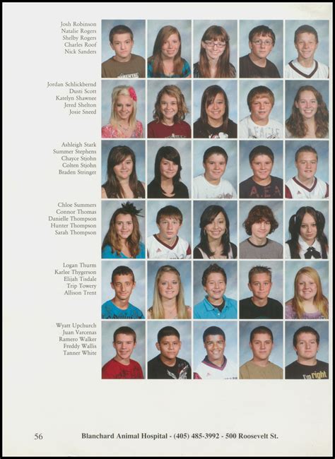 Blanchard Yearbook 2010 2011