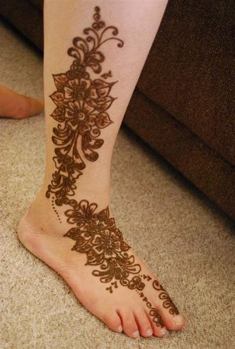 25 elegant mehndi designs for feet that will make you stand out random talks