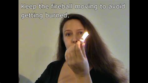 Handheld Fireball Fire Magic Trick Magic Tricks Fireball Science