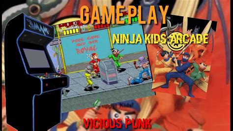 Ninja Kids Arcade Game Play Directo Youtube