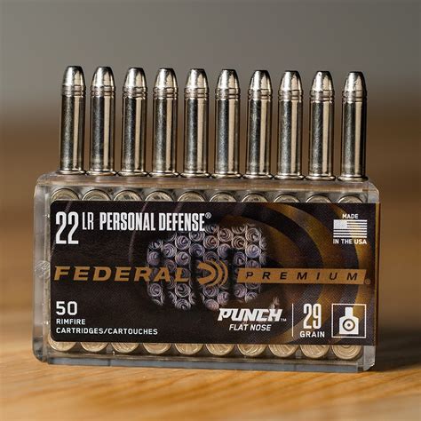 Federal Ammunition Introduces New 22 Lr Punch Personal Defense Soldier Systems Daily