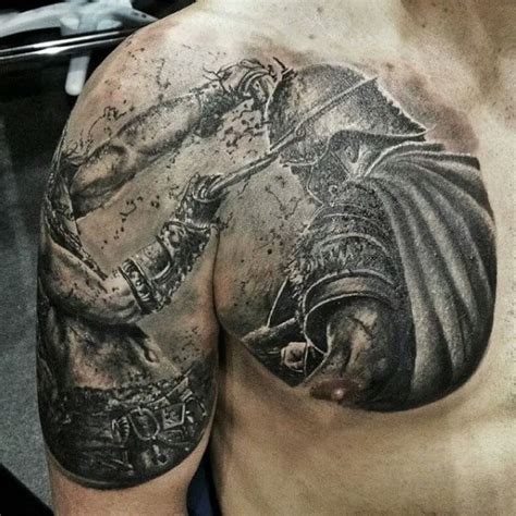 Check spelling or type a new query. 50 Gladiator Tattoo Ideas For Men - Amphitheaters And Armor