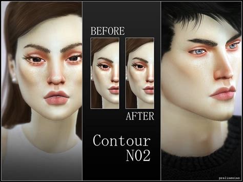 Pralinesims Contour N02 Face Contouring Sims 4 Cc Skin Sims 4 Cc Hot