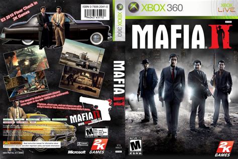 Mafia 2 Xbox 360 Game Covers Mafia 2 Dvd Ntsc Custom F1 Dvd Covers