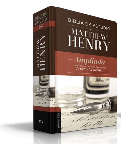 Biblia De Estudio Matthew Henry Rvr Editorial Clie