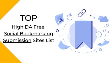Free Social Bookmarking Submission Sites List Updated