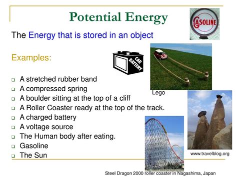 PPT - Work, Energy, Kinetic Energy, Potential Energy, and Power ...