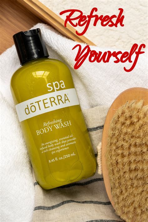Product Spotlight Doterra Spa Refreshing Body Wash Dōterra Essential