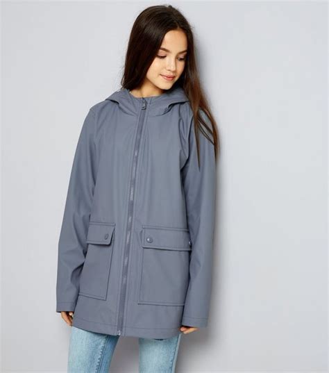 Teens Grey Matte Anorak New Look New Look Casual Fits Clothes