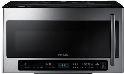 Samsung ME21H706MQS 2.1 cu. ft. Over-the-Range Microwave Oven with