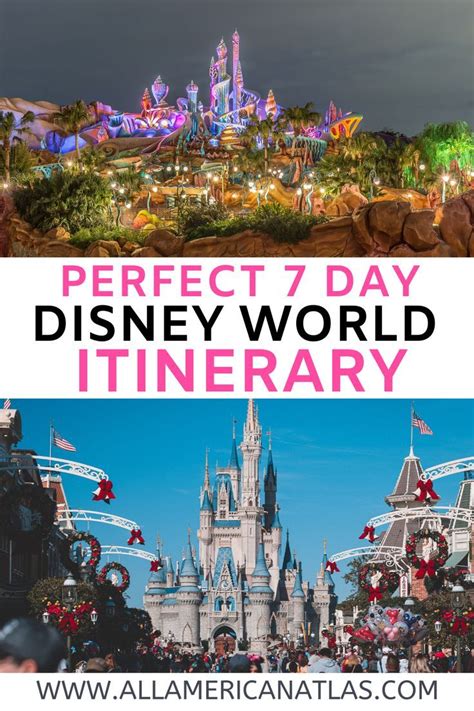 The Perfect Disney World 7 Day Itinerary Tested By A Local All