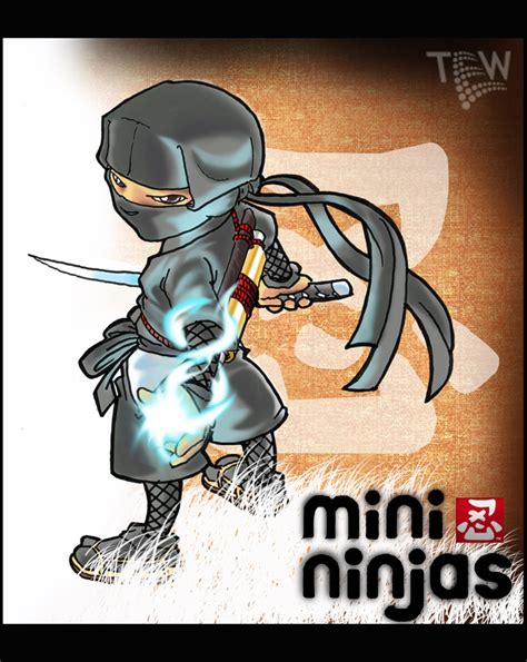 Mini Ninjas By Tew Tew On Deviantart
