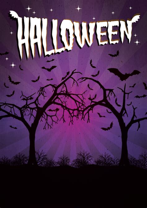 Halloween Poster Background Free Poster Templates And Backgrounds