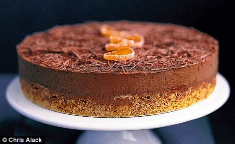 Made from a simple chocolate orange mousse (jaffa cake fans take note!) it requires no baking at all. Recipe: Chocolate orange macaroon cake | Daily Mail Online