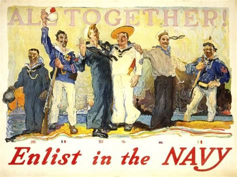 Enlist In The Navy Giclee Print
