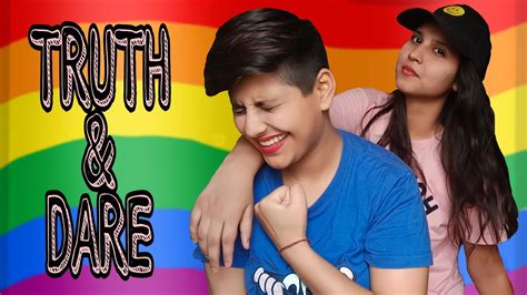 Indian Lesbians Truth And Dare Cute Couple Playing Love Is Love Lgbtq Love