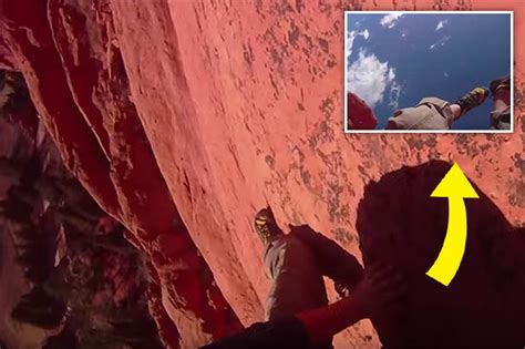 Gopro Footage Of Climber Falling Off Cliff Leaves Viewers Freaked Out