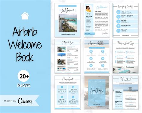 Templates Stationery Design Templates Ebook Vacation Rental Property Printable Instant