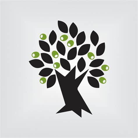 Olive branches and leaves silhouette, vector. Olive Branch Silhouette at GetDrawings | Free download