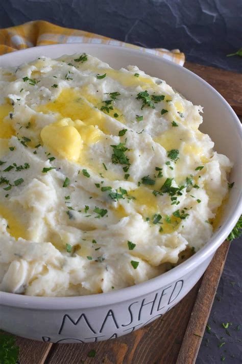 Herb Butter Mashed Potatoes Lord Byron S Kitchen