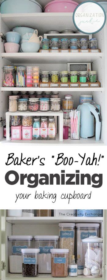 Baker S Boo Yah Organizing Your Baking Cupboard Organization Junkie