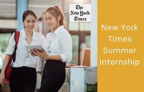 New York Times Summer Internship 2022 2023 Big Internships Summer Internship New York Times