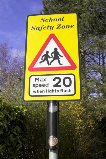 ✓ free for commercial use ✓ high quality images. School Safety Zone Warning Sign Stock Photo - Download ...