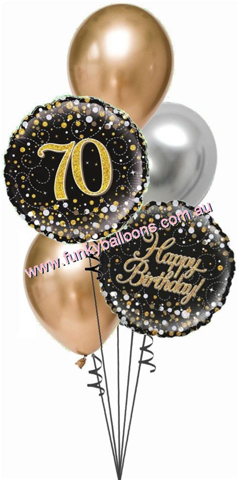 I wish smiles, love, hugs, luck and every good. 70th Birthday : Funky Balloons Pty Ltd, Brisbane (QLD ...