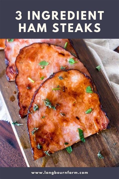 Ham Steaks Recipe Recipe Ham Steak Recipes Ham Steaks Ham Steak Dinner
