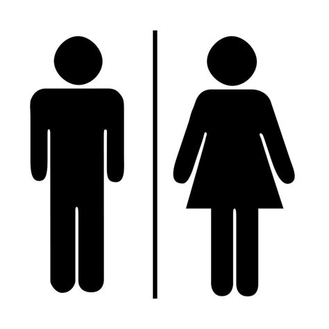 Wc Sign Icon Toilets Icon Unisextoilet Symbol Vector Man And Woman Icons 25516110 Vector Art