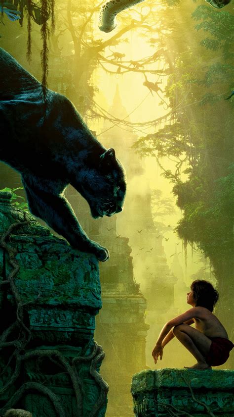 From wikipedia, the free encyclopedia. Wallpaper The Jungle Book, Mowgli, Bagheera, adventure ...