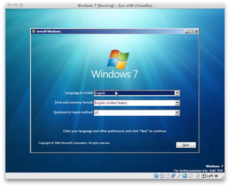 Installing Windows 7 Beta On A Mac With Sun Virtualbox Appleinsider